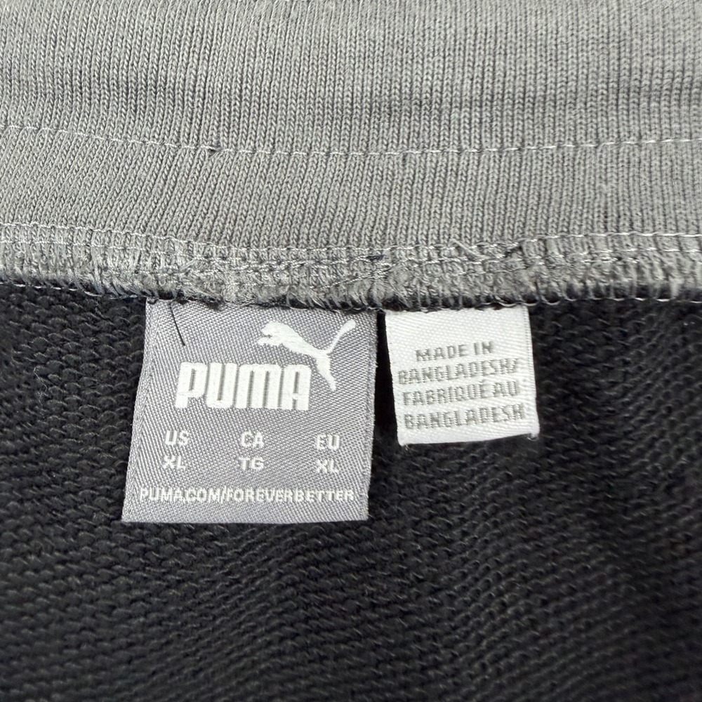Puma Skort Womens XL Black French Terry Athletic Logo 585915-51 - Picture 2 of 11